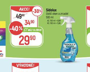 SIDOLUX ISTI OKEN A ZRCADEL