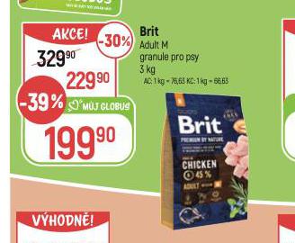 BRIT ADULT M GRANULE PRO PSY