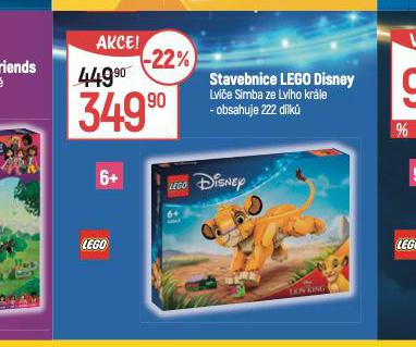 STAVEBNICE LEGO DISNEY