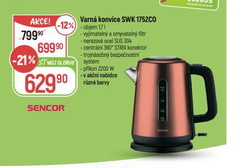 SENCOR VARN KONVICE