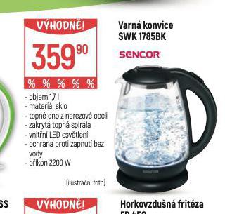 SENCOR VARN KONVICE