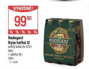 PIVO RADEGAST RYZE HOK 12
