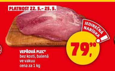 VEPOV PLEC BEZ KOSTI
