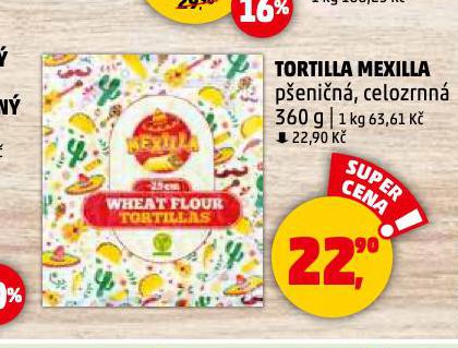 TORTILLA MEXILLA