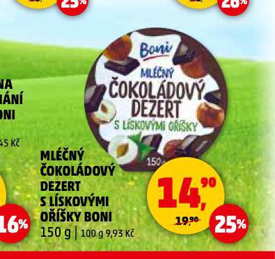 M LN OKOLDOV DEZERT S LSKOVMI P͊KY BONI
