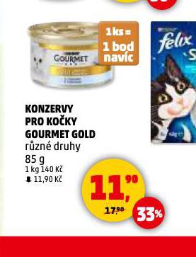 GOURMET GOLD KONZERVY PRO KOKY