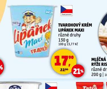 TVAROHOV KRM LIPNEK MAXI