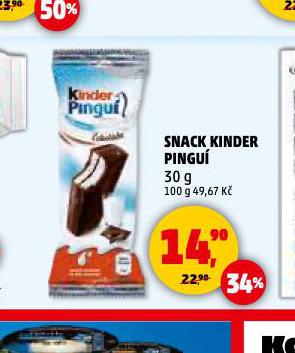 SNACK KINDER PINGU