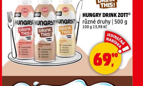 HUNGRY DRINK ZOTT