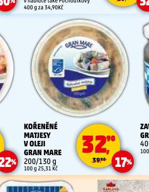 KOENN MATJESY V OLEJI GRAN MARE