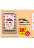 BRATWURST BL GRILOVAC KLOBSA NA GRIL