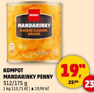 KOMPOT MANDARINKY PENNY