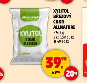 XYLITOL BEZOV CUKR ALLNATURE