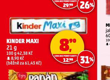 KINDER MAXI