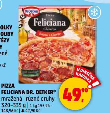 PIZZA FELICIANA DR. OETKER