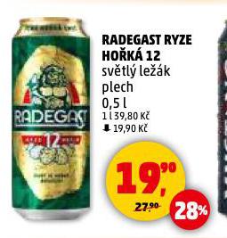 PIVO RADEGAST RYZE HOK 12