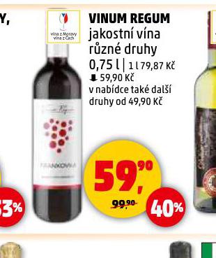 VINUM REGUM