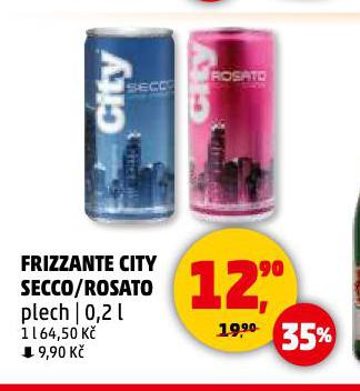 FRIZZANTE CITY SECCO / ROSATO