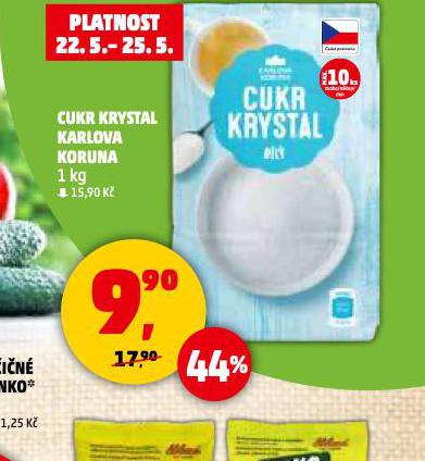 CUKR KRYSTAL