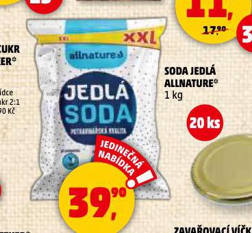 SODA JEDL ALLNATURE