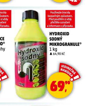 HYDROXID SODN MIKROGRANULE