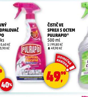 PULIRAPID ISTI VE SPREJI S OCTEM