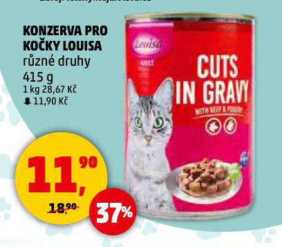 LOUISA KONZERVA PRO KOKY
