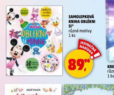 SAMOLEPKOV KNIHA OBLKNI SE