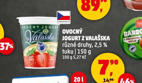 OVOCN JOGURT Z VALASKA