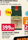 JACOBS VELVET CREMA ZRNKOV KVA