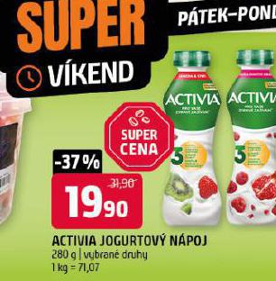 ACTIVIA JOGURTOV NPOJ