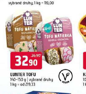 LUNTER TOFU