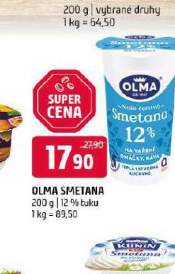 OLMA SMETANA 12%