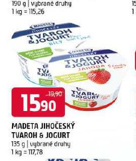MADETA JIHOESK TVAROH & JOGURT