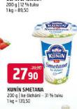 KUNN SMETANA KE LEHN 31%