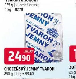 CHOCESK JEMN TVAROH