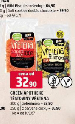 GREEN APOTHEKE TSTOVINY VETENA ZELENINOV