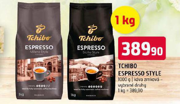 TCHIBO EPSRESSO STYLE ZRNKOV KVA