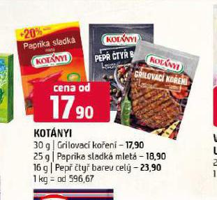 KOTNYI PAPRIKA SLADK MLET