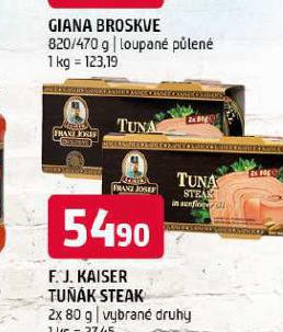 F.J.KAISER TUK STEAK