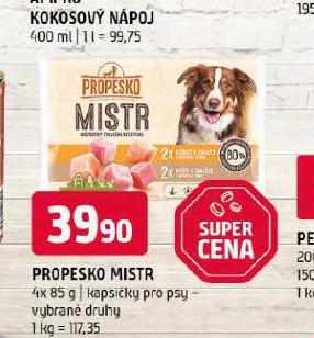 PROPESKO MISTR KAPSIKY PRO PSY