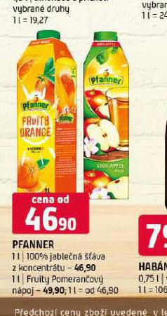 PFANNER JABLEN VA Z KONCETRTU