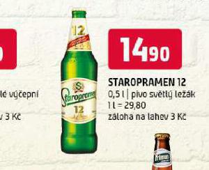 PIVO STAROPRAMEN 12