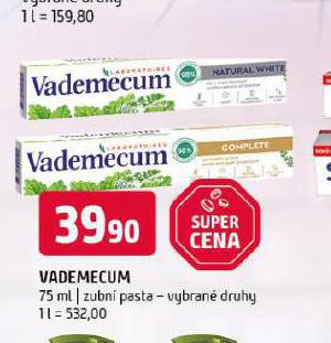 VADEMECUM ZUBN PASTA