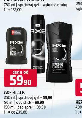 AXE BLACK SPRCHOV GEL