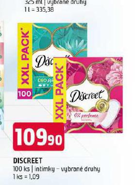 DISCREET INTIMKY