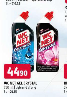 WC NET GEL CRYSTAL