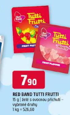 RED BAND TUTTI FRUTTI EL