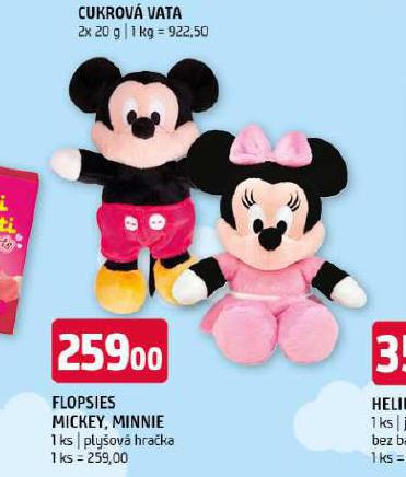 FLOPSIES MICKEY, MINNIE