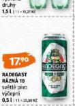 PIVO RADEGAST RZN 10